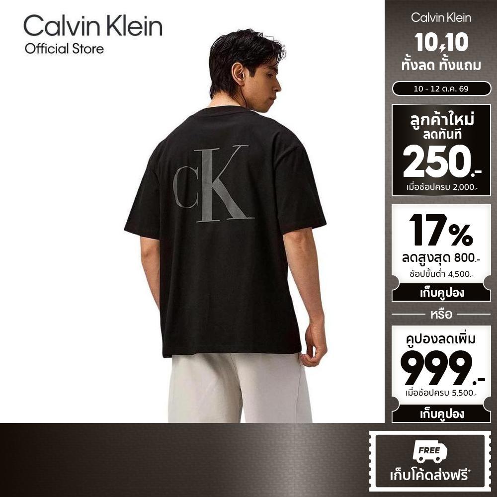 CALVIN KLEIN تيشيرت رجالي Back Monogram Logo Relaxed — صورة 2