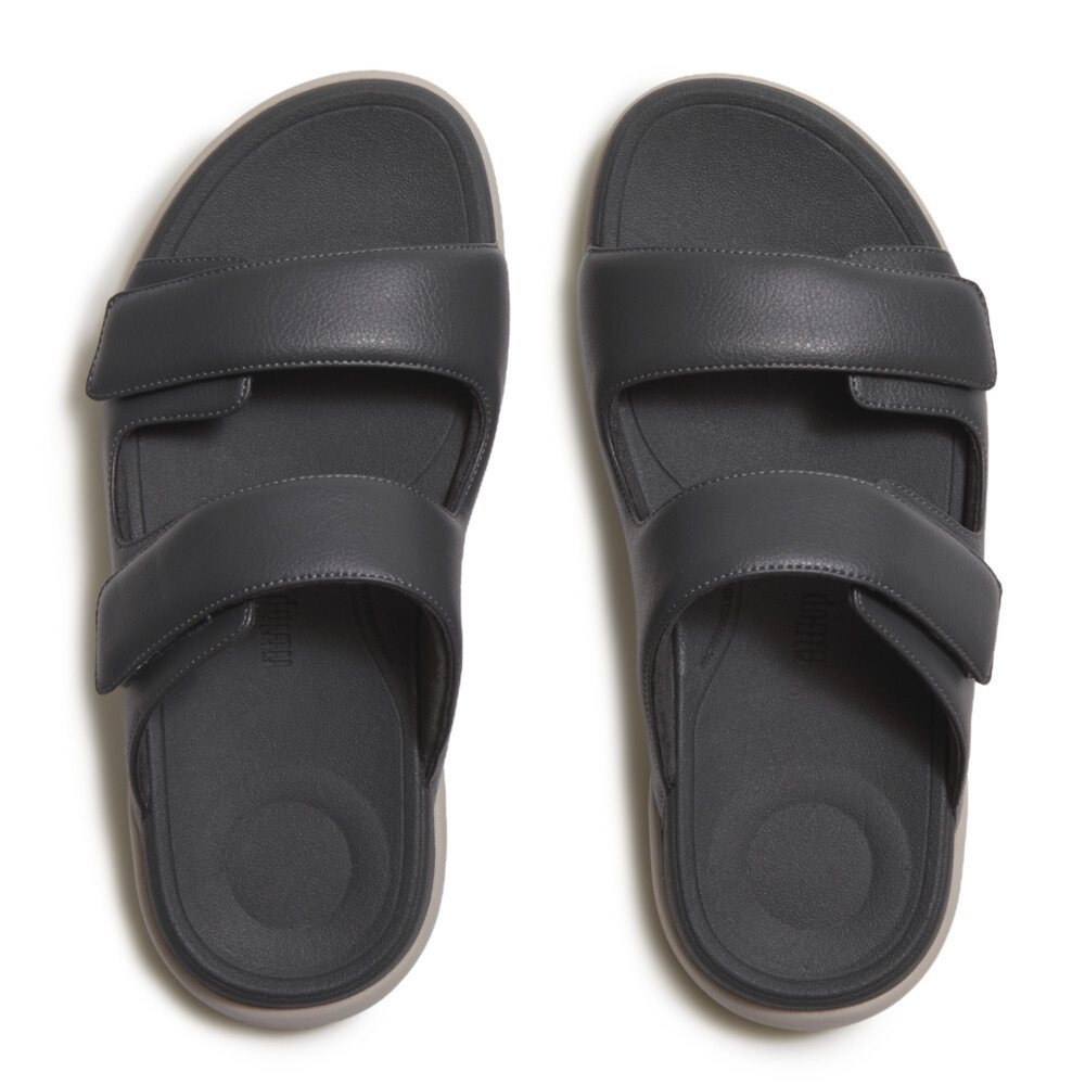 FITFLOP شبشب رجالي F-Mode Go Two-Bar — فحمي — صورة 3