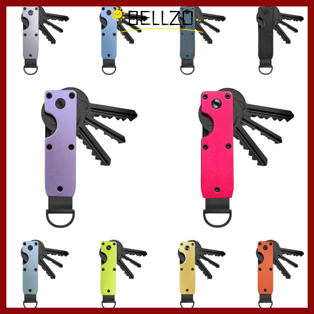 BELLZOShipped from ThailandKey Holder, Minimalist with ไขควง Key Organizer, Smart Holds 2-6 Keys Met