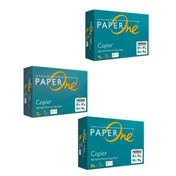 Paper One B5 / A4 Copier Paper 70 / 75 / 80 แกรม 500 แผ่น