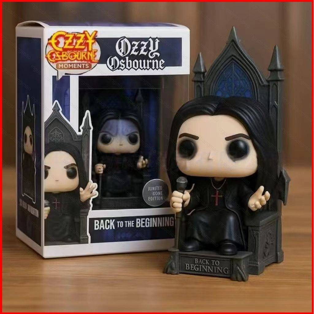 CH1 FUNKO POP Ozzy Osbourne Action Figure Whimsical เป็ดเครื่องประดับตกแต่งบ้านของขวัญสําหรับเด็กคอล