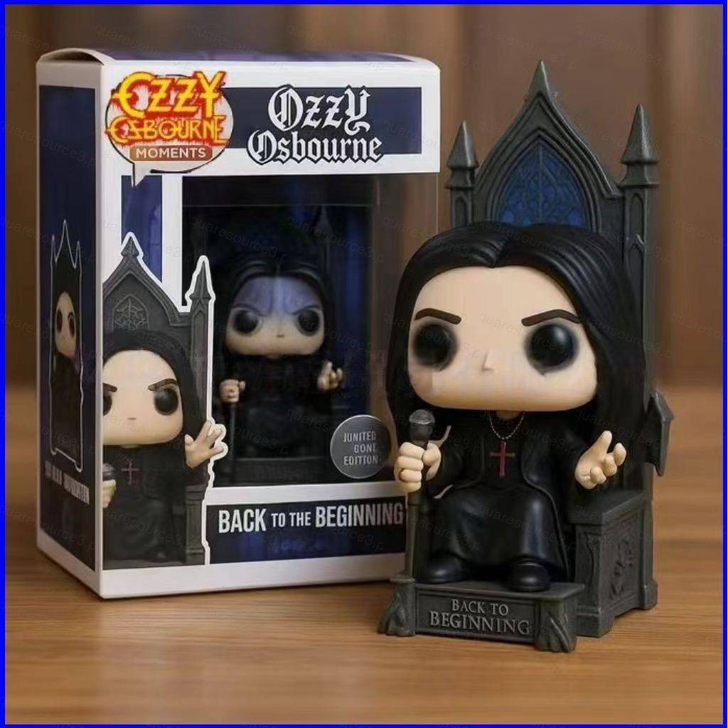 SQ3 FUNKO POP Ozzy Osbourne Action Figure Whimsical เป็ดเครื่องประดับตกแต่งบ้านของขวัญสําหรับเด็กคอล