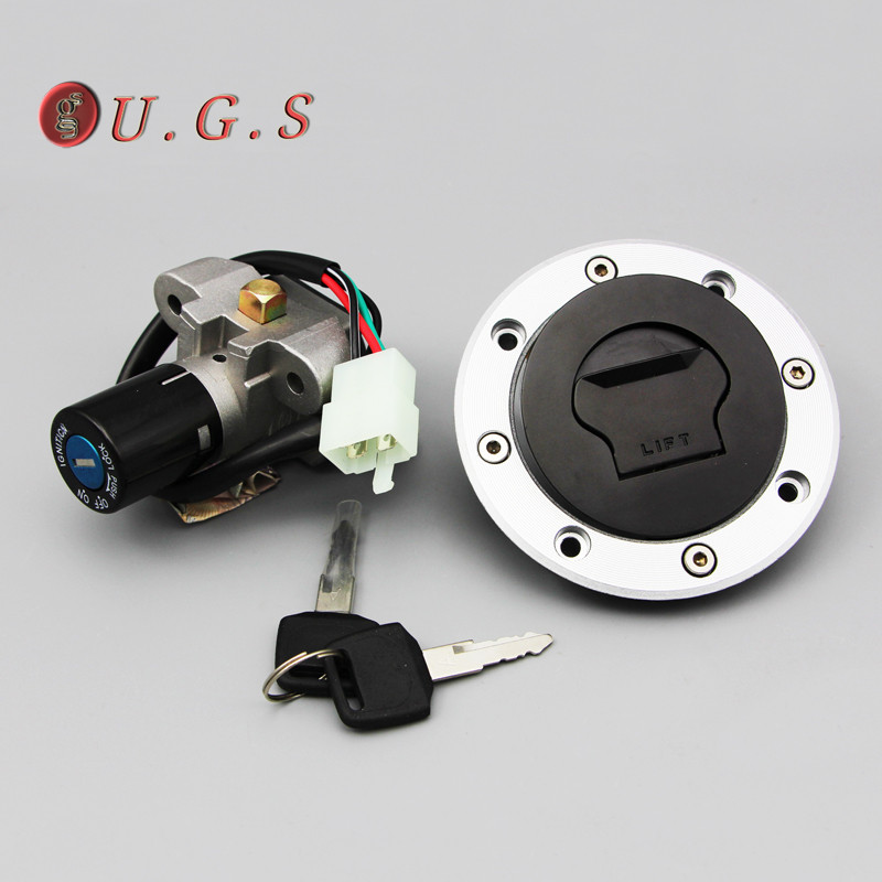 ขายร้อน Suzuki Suzuki RGV125 RGV250 RF400 78A เหมาะสําหรับล็อคประตูไฟฟ้าฝาถังน้ํามันเชื้อเพลิงล็อคฝา