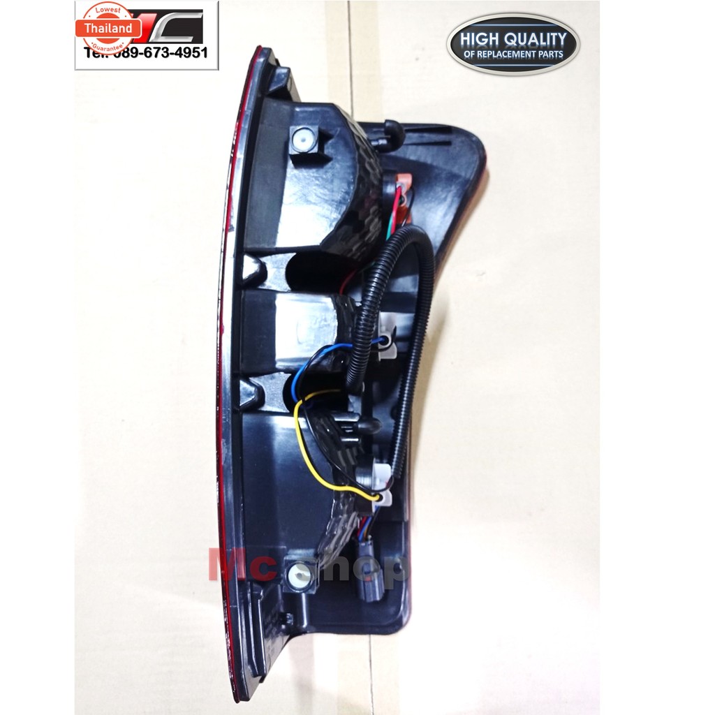 ไฟท้าย ดีแม็ก dmax เสื้อไฟท้าย d-max อีซูซุ ดีแมคซ์ ISUZU D-max all ใหม่ 2012 * เ้าดำ TW *