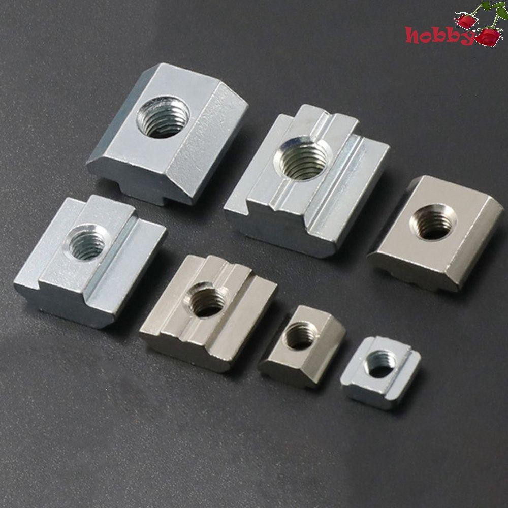 HOBBY Hammer Nut 20PCS T Block Square T-Track เลื่อน T Slot Nut