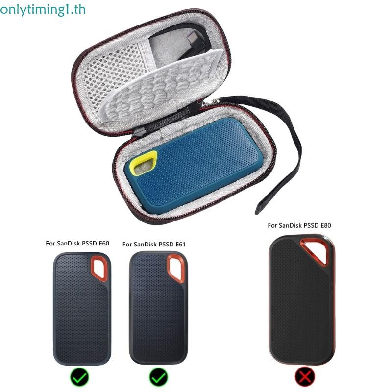 แค่ก็พบกับ EVA Hard Carrying ฮาร์ดไดรฟ์ขนาดเล็กสําหรับ E61 E60 SSD ฮาร์ดไดรฟ์ EVA Storage Case พร้อม
