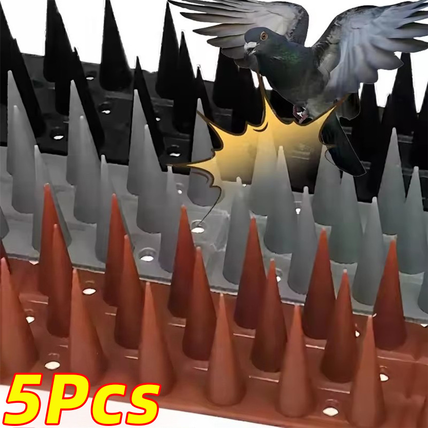 1/3/5 ชิ้นที่ถอดออกได้ Deterrent Burglar Spike/กลางแจ้ง Repeller Anti Climb Spikes/Pigons กระรอกแมวเครื่องมือ