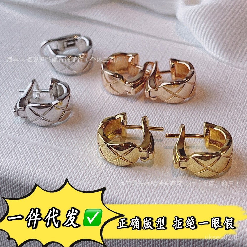 ต่างหูสไตล์เพชร สีโวลต์ สูง ออกแบบเป็นรูปสับปะรด พร้อมความแวววาวพิเศษ nx6