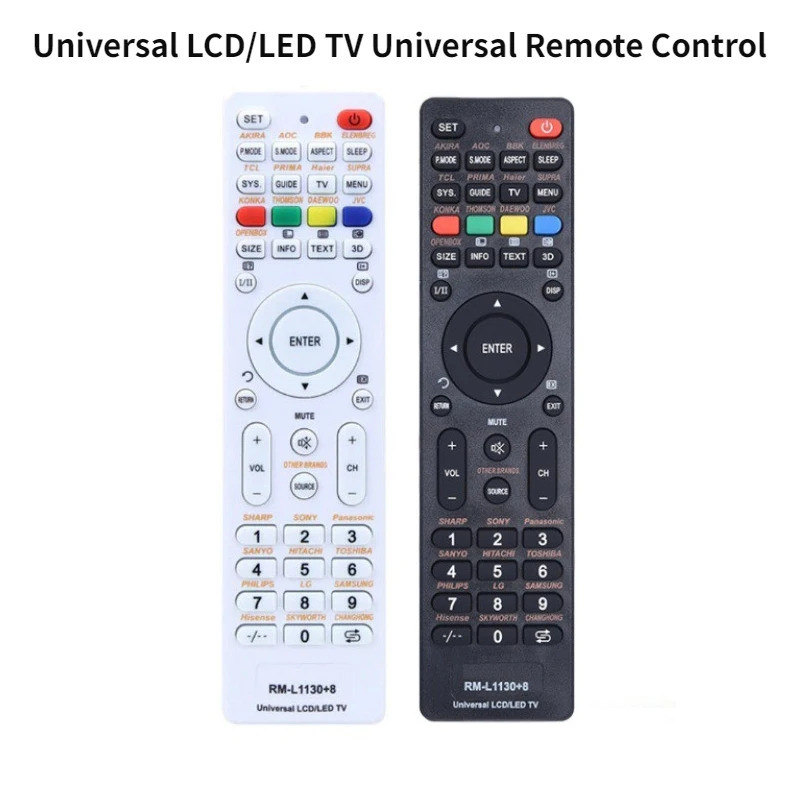 Universal เปลี่ยนรีโมทคอนโทรล RM L1130 X สําหรับทุกยี่ห้อโทรทัศน์ TV RM L113 12 RM L1130 8