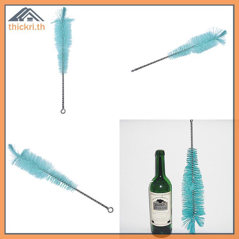 TT แปรงทําความสะอาดขวดไนลอนเบียร์ไวน์ Home Brew Tube Spout เครื่องมือทําความสะอาดห้องครัว PL