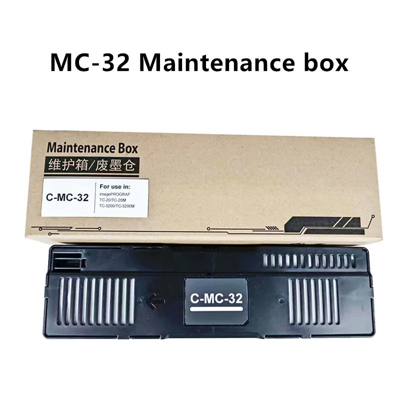 MC-32 กล่องบํารุงรักษาสําหรับ Canon TC-5200 TC-5200M TC-20 TC5200 TC5200M TC20 TC20M เครื่องพิมพ์ถัง