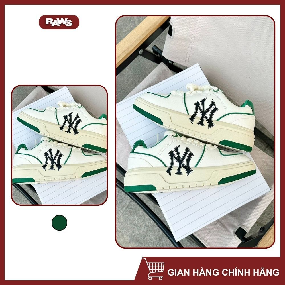 รองเท้า MLB Chunky Liner NY สีเขียว - 3ASXCA12N