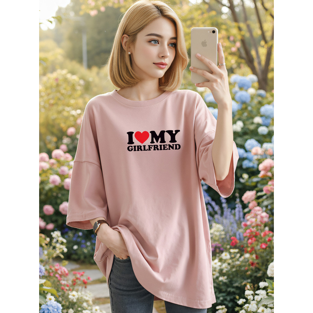 2W112 [AIYOU] M-5XL T เสื้อ Plus ขนาด Tshirt เสื้อผู้หญิงหลวมครึ่งแขนรอบคอผู้หญิงแฟชั่นสุภาพสตรี