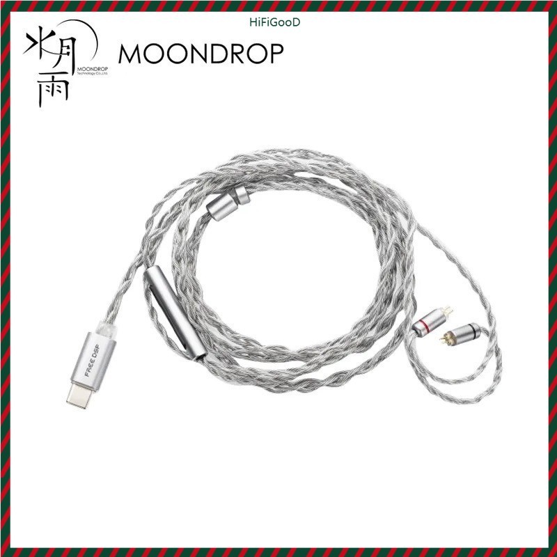 Moondrop MC1 MC2 CDSP Freedsp หูฟังอัพเกรดสายไมโครโฟน 0.78 มม.2Pin สําหรับ Aria 2 CHU II Rays