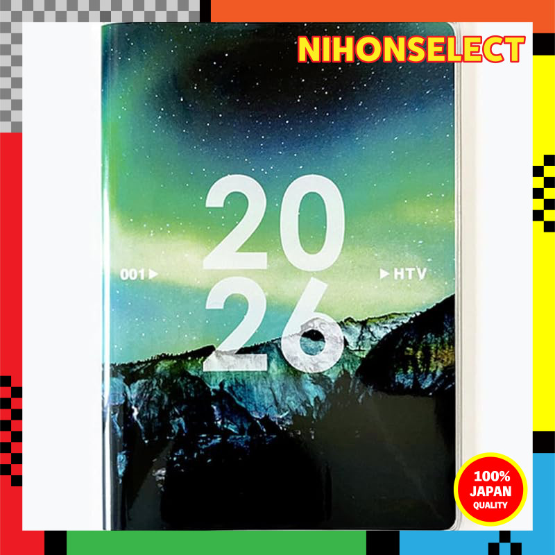 Artemis B6 Monthly Planner 2026 - Clear Planet Edition (Starts October 2025) - Various Designs