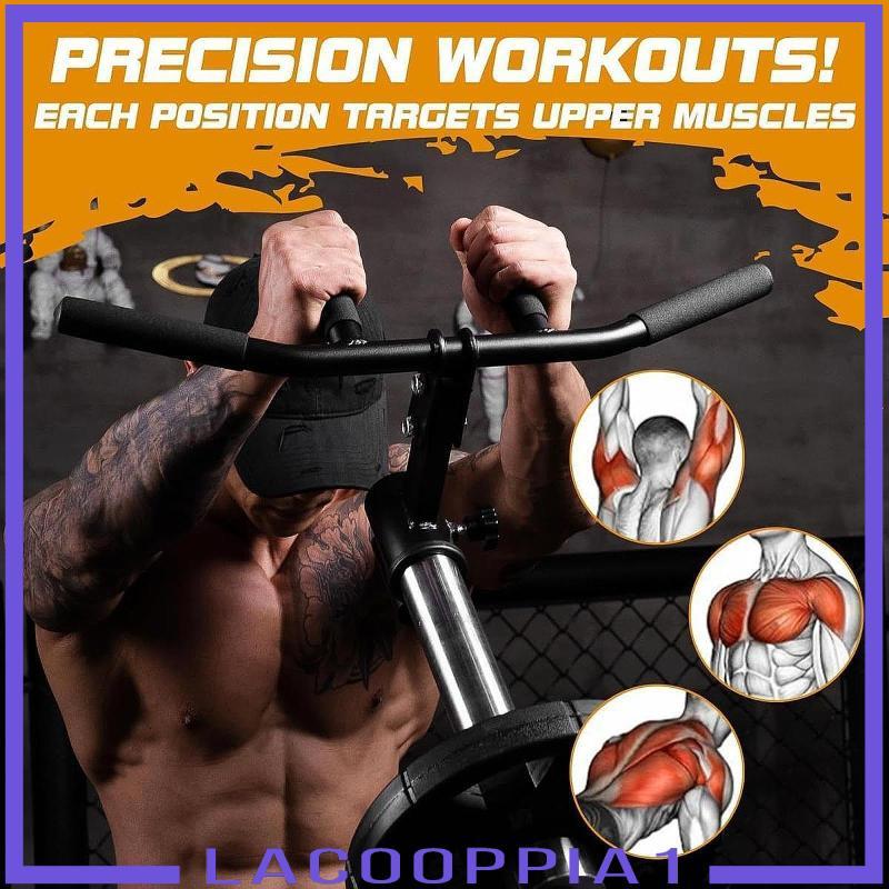 [Lacooppia1] Ai-Barre T Bar Row, Bar Bar Bar, Fitness Bar Handle, Right Handle, สําหรับ Hamstrings