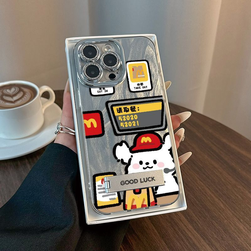 ใช้ได้กับ iPhone 16/17PROMAX 15/14PLUS 13/12/11PRO XSMAX 7PLUS/8PLUS เคสโทรศัพท์ Apple-HLYSJK168