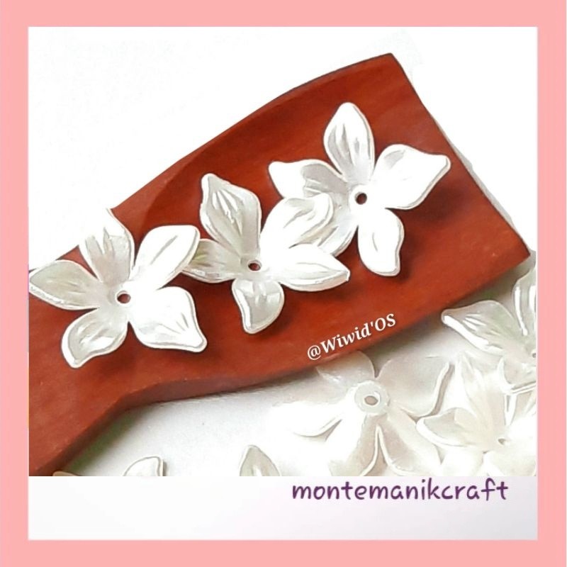 BEADS (12 ชิ้น) 2.5 CM MONTEMAILNIK CRAFT BEADS