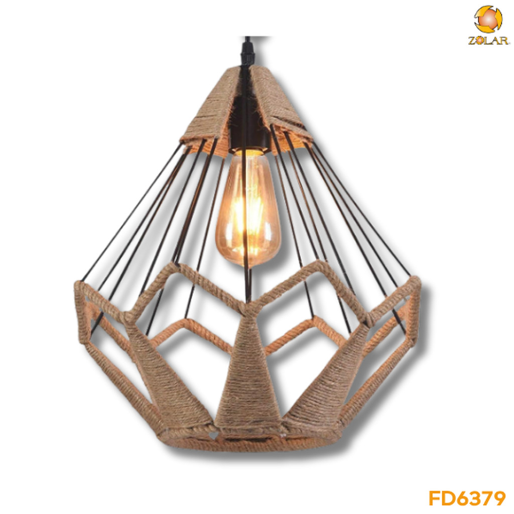 โคมไฟเชือกวินเทจ ROPE LAMP FD6379