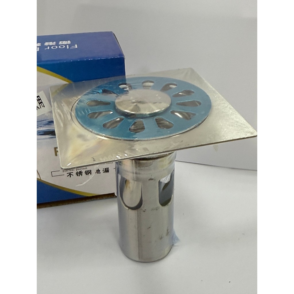 COD ฝาปิดท่อ สเตนเลส 304 ติดตั้งง่าย ตะแกรงกันกลิ่น ฝาปิดท่อน้ำทิ้ง floor drain ตัวกรองท่อระบายน้ํา ฝาปิดรูระบายน้ำ