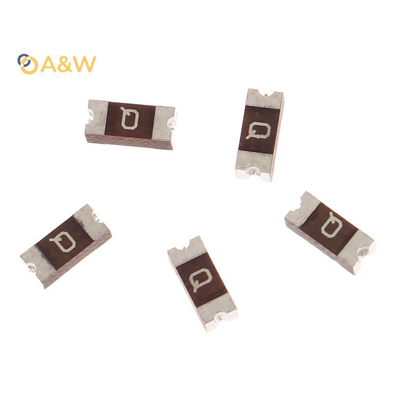 A&W 5 ชิ้น AF2-10.0V125TM ชิปฟิวส์ 2410 10A 125V AEM Oril หน้าจอการพิมพ์ Q