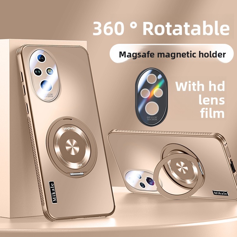 YYN เคสสําหรับ Honor 200 Pro Honor200 Casing 360° หมุนกระจายความร้อนแม่เหล็กเคสโทรศัพท์ฝาครอบกันกระแทก