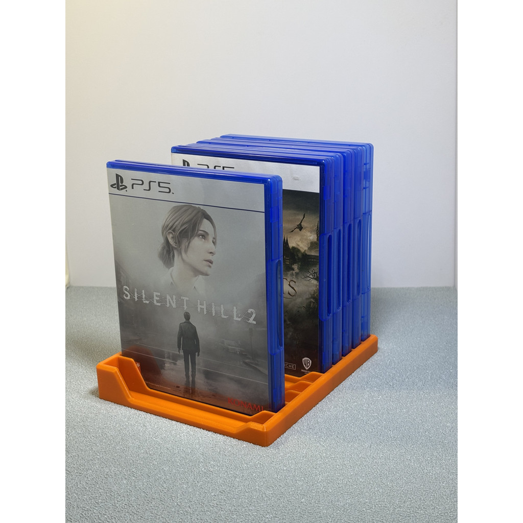 P PS5pro Game Cassette Storage Rack Multi-Function CD Display Box PS4 Desktop Placement Game CD Brac