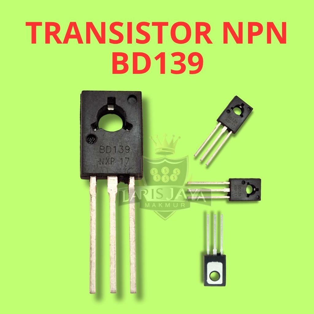 ทรานซิสเตอร์ BD139 BD 139 – NPN TO-126 เหมาะสําหรับ DIY และโครงการ