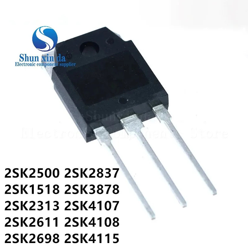 5PCS K2611 K4107 2SK2611 2SK3878 2SK4107 K3878 TO-3P N-channel MOSFET ทรานซิสเตอร์เครื่องเชื่อมสวิทช
