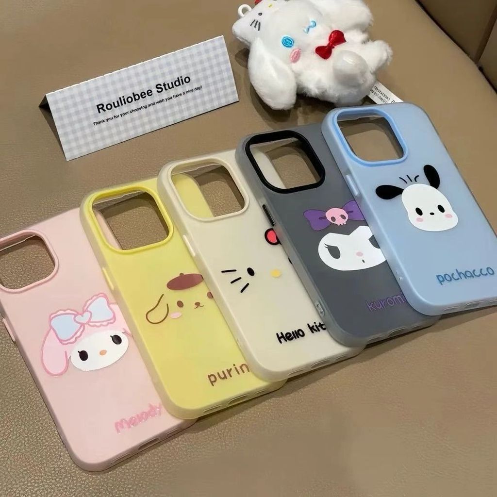 Jelly สําหรับ iPhone 17 Air 16 15 14 Plus 13 12 11 Pro XS Max X XR น่ารักการ์ตูนสัตว์ Soft Case Cover | FGGD