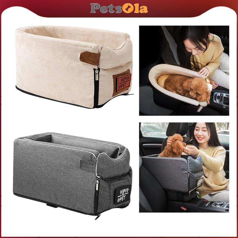 PETSOLA Pet Car Booster Seat Cat Carrier Puppy Dog Car Seat Safety Chair Basket