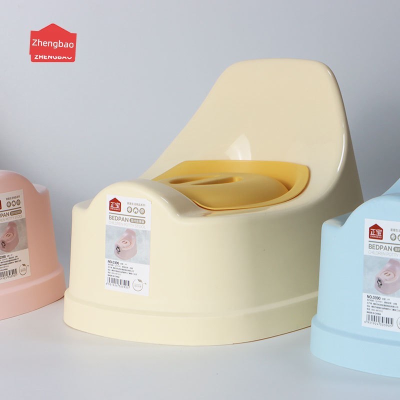 โถส้วมเด็ก ชักโครกเด็ก Jieyang Zhengbao 0390ห้องน้ำพลาสติกสำหรับเด็ก