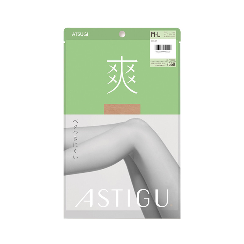[ดําเนินการด้วยตนเอง] ATSUGI/ATSUGI [Cool] ญี่ปุ่นนําเข้า Breathable Cool Pantyhose ถุงน่องฤดูร้อนถุ