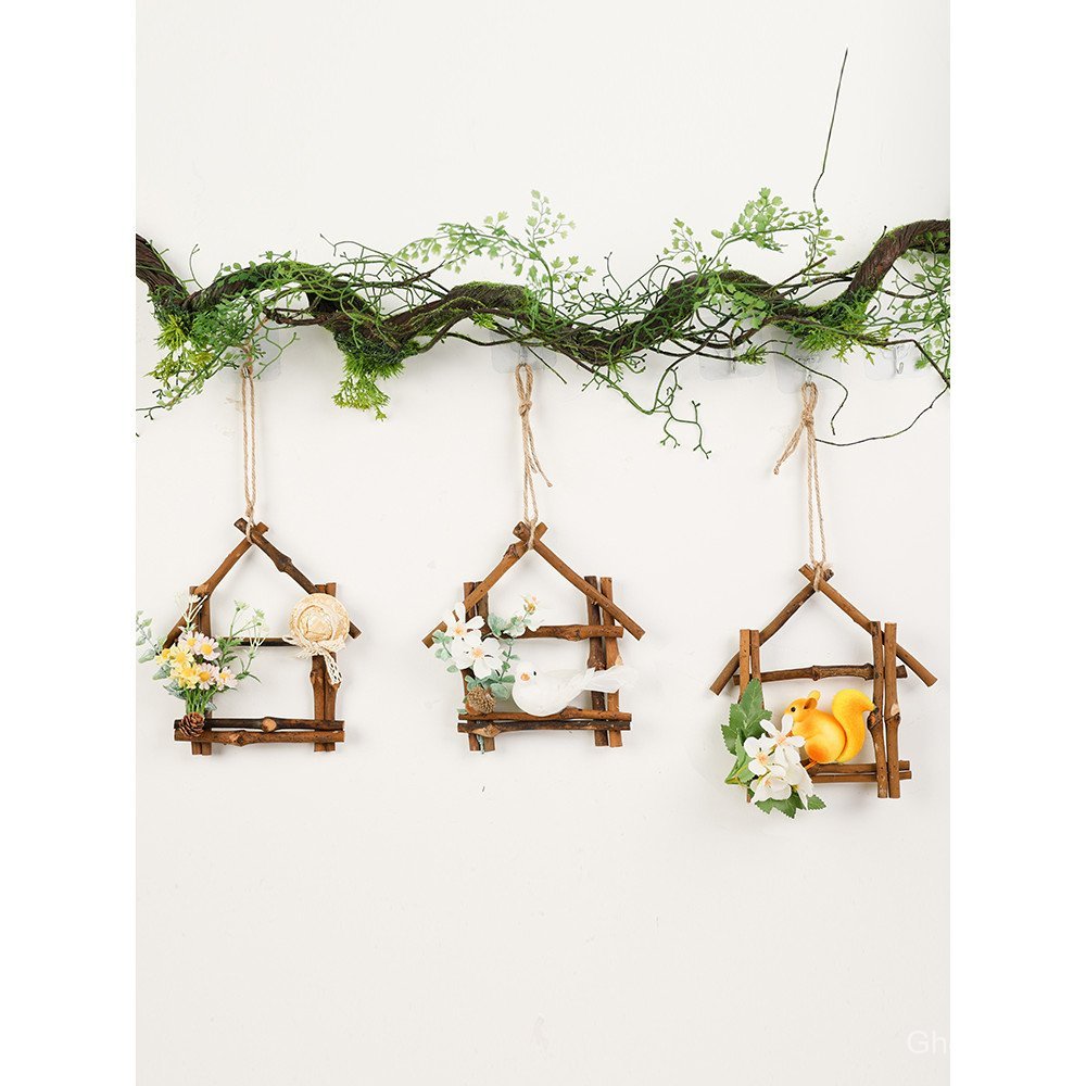 พืชสีเขียวสำหรับห้องเรียน เครื่องประดับตกแต่งผนัง สร้างสรรค์และสวยงาม UIA4