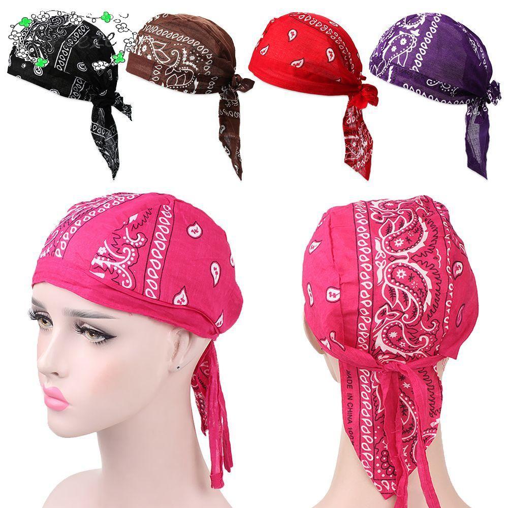 BREEZE Pirate Hat Outdoor Sport Cotton Quick Dry Elastic Headscarf Bandana