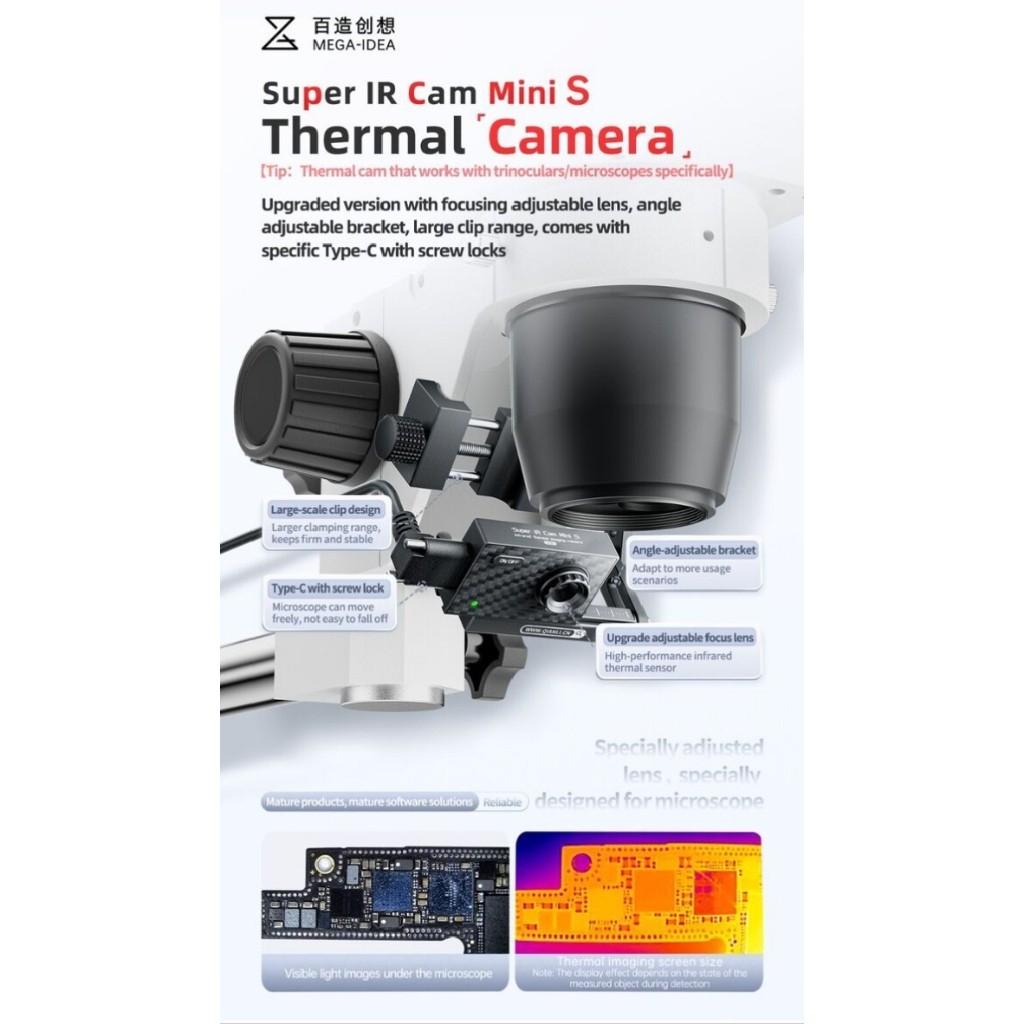 MEGAIDEA Super IR Cam Mini S – Infrared Thermal Imaging Camera