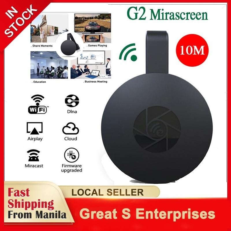 4K HDMI Dongle Google Chrome Cast AnyCast WeCast / HDMI Wifi Dongle / Receiver / HDMI TV Mirascreen 