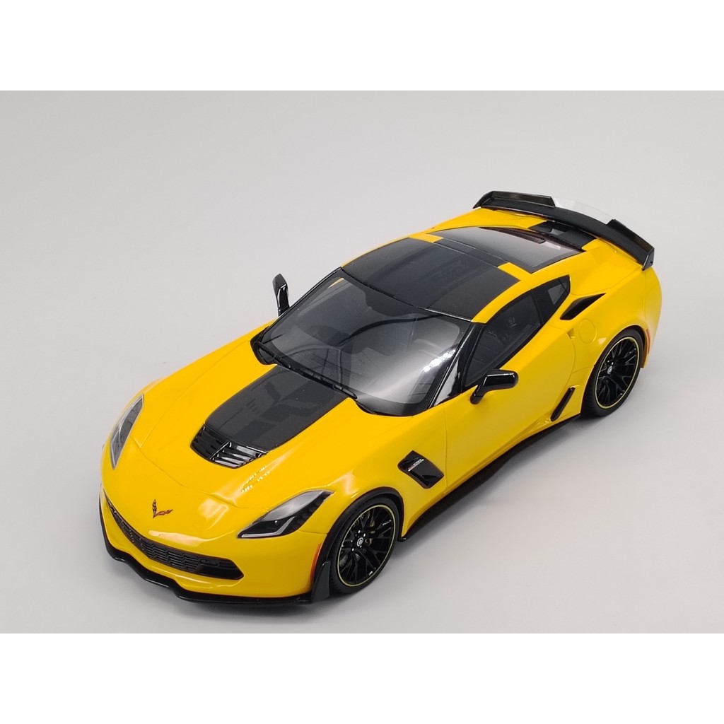 GT Spirit 1/18 Chevrolet c7 สีเหลือง 880 GT171