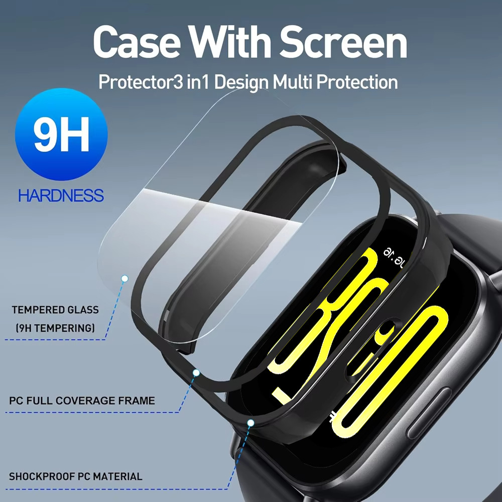 เคส TPU for Smart Watch Xiaomi Redmi Watch 5 Active/Redmi Watch 5 Lite ฟิล์มกันรอยหน้าจอนุ่ม for Redmi Watch 5 Lite ราคา ถูกที่สุด โปรบีเคเค แกลเลอรีภาพที่ 4