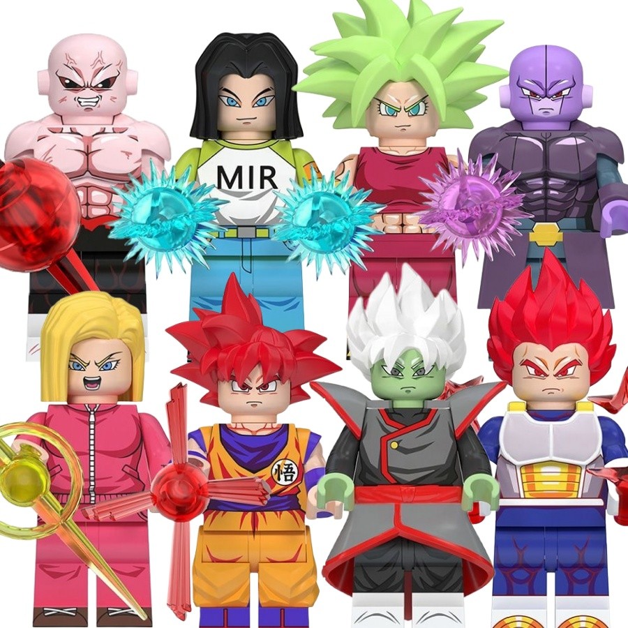 Dragon Ball Action Figure Son Goku Jiren Vegeta Android 17 Kefla Zamasu Hitto ของเล่นคอลเลกชันบล็อกอ