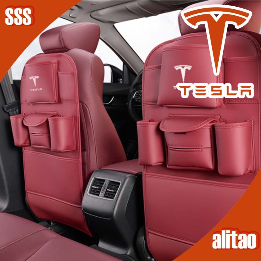 [READY]TESLA MODEL Y Chair Back Anti-Kick Pad MODEL 3 HIGHLAND Car Body Kit Storage Bag TESLA Y JUNI