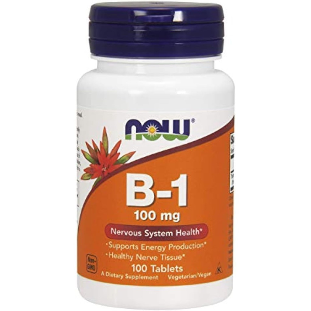 NOW FOODS Now B1 100MG, 100 นับ