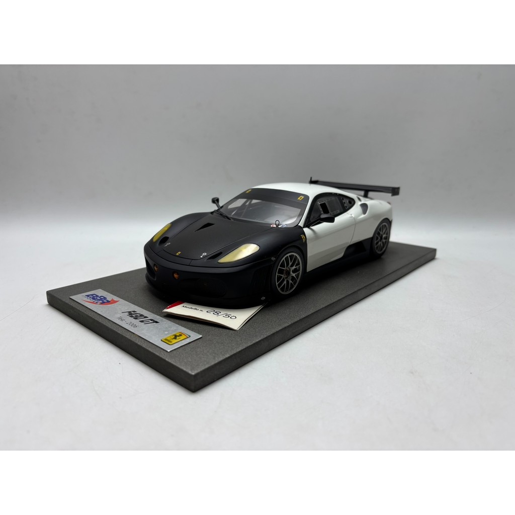 BBR 1/18 Ferrari Ferrari F430 GT 2006 Challenge รถเรซินรุ่นเกือบใหม่เอี่ยม 2300 จัดส่งฟรี!