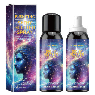 Glitter Spray Shimmer Spray Body Hair  Setting Makeup Brightening Party Nightclub