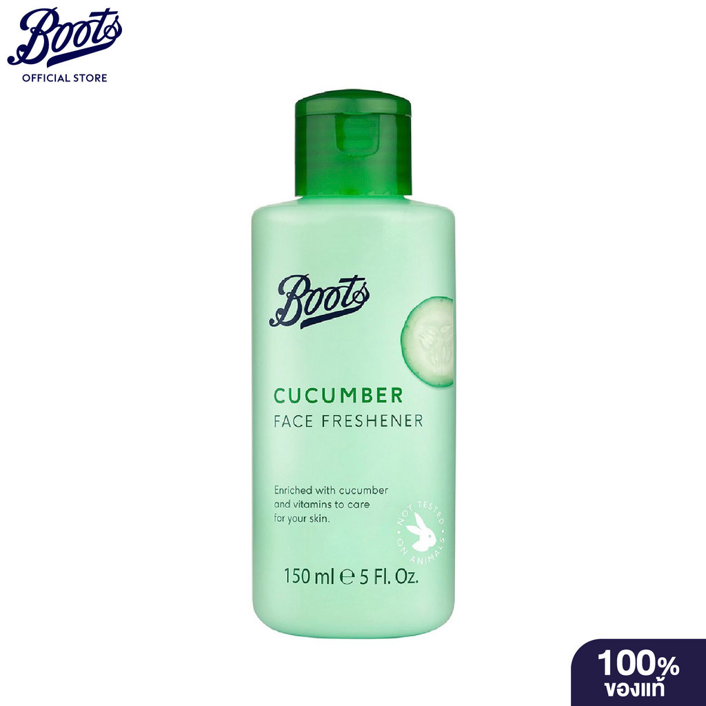 Boots Cucumber Face Freshener 150Ml บู๊ทส์ คิวคัมเบอร์ เฟซ เฟรชเชนเนอร์ 150มล.