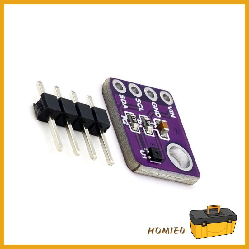 HOMIE0 SHT41 อุณหภูมิและความชื้นแบบดิจิตอลโมดูลประสาทสัมผัสสําหรับส่วนประกอบอิเล็กทรอนิกส์การตรวจสอบ