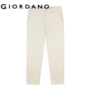 GIORDANO กางเกงขายาวผู้ชาย Men's Easy Care Pants 01125006