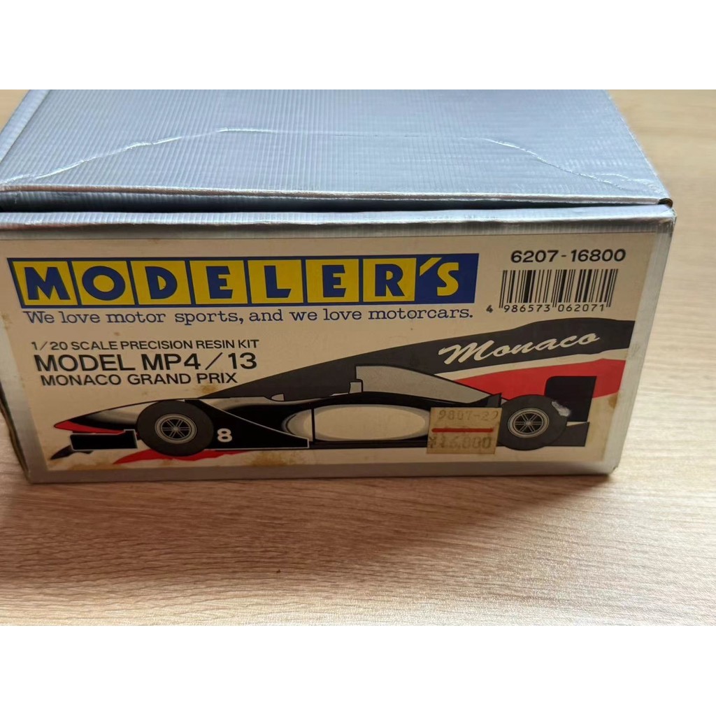 โมเดลแรร์มาก 1/20 mclaren mp4/13 Kit, wdc Champion Car King, 1998 Winning Car King, Rare, Very Rare,