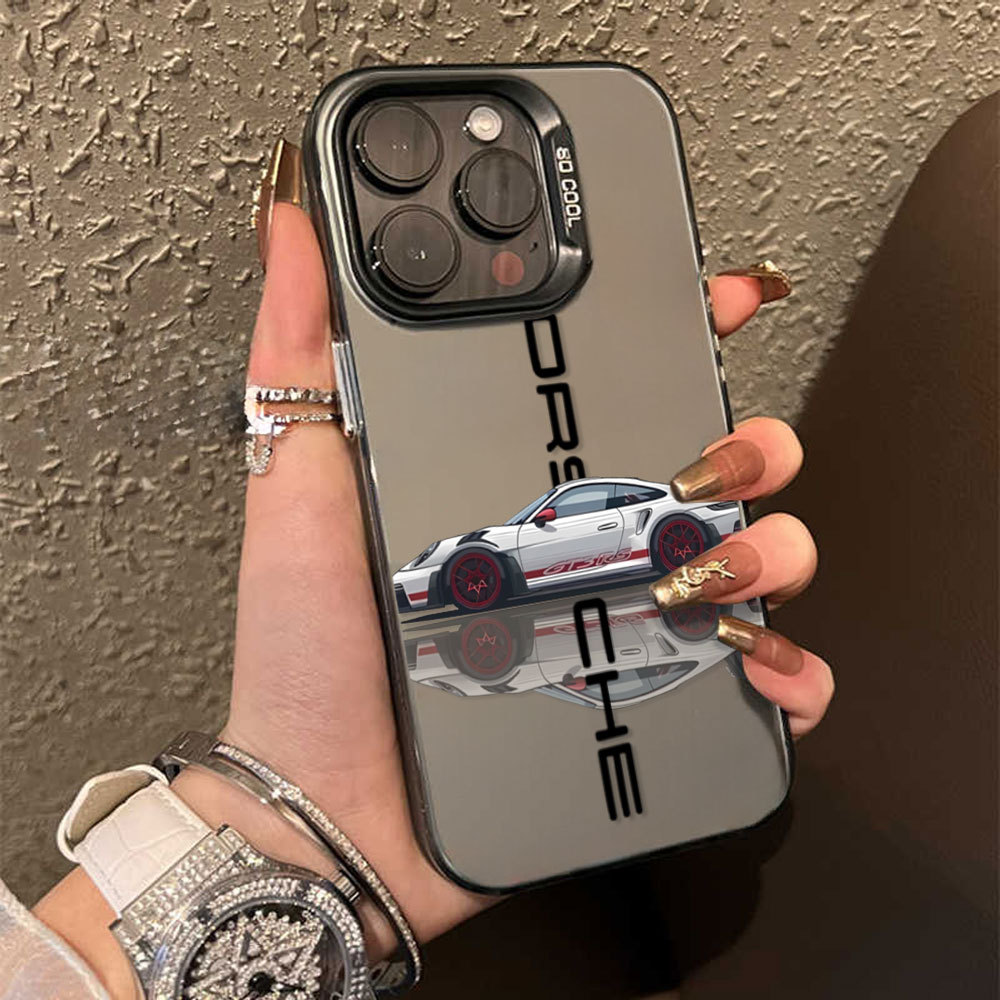 Cool Porsche Sport Car เข้ากันได้กับเคสโทรศัพท์ VIVO, V29 V27 V25E V21E V25 Y11 Y20i Y16 Y15S Y02s Y