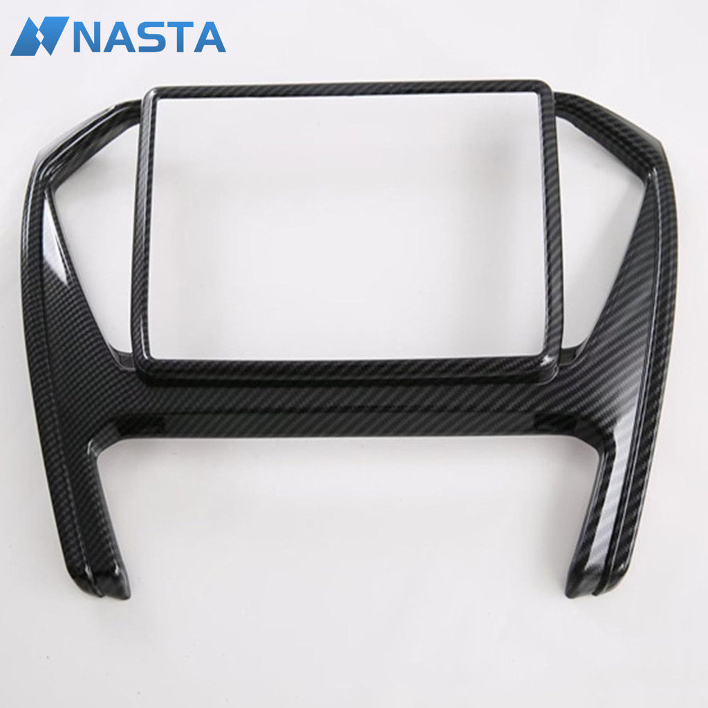 NASTA กรอบตกแต่งนําทางรถยนต์สําหรับ Isuzu MU-X 2023, รถสเตอริโอ Dash วิทยุ Fascia ติดตั้งแผง Trim กร